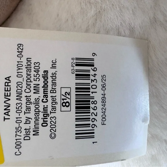 A New Day Women's Beige Strappy Heels Size 8 1/2 - Picture 6 of 6